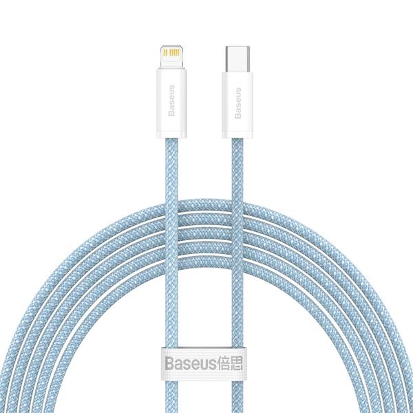 Baseus Dynamic kabel USB Typ C - Lightning Power Delivery 20W 2m  niebieski (CALD000103)-2243123