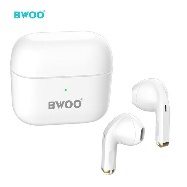 BWOO słuchawki Bluetooth TWS BW66 białe douszne-2059062