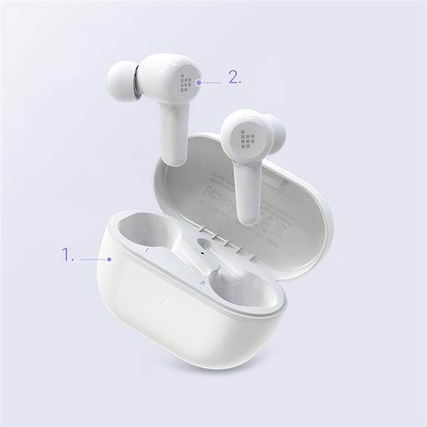 Tronsmart Apollo Air + TWS ANC dokanałowe wodoodporne bezprzewodowe słuchawki Bluetooth 5.2 biały (372453)-2212056