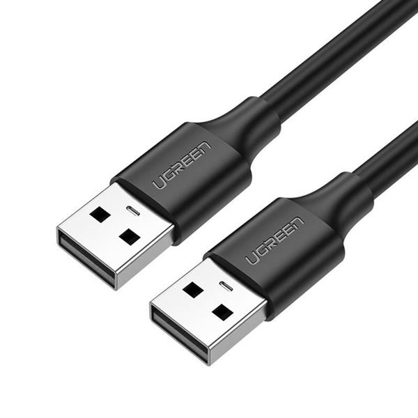 Ugreen kabel przewód USB 2.0 (męski) - USB 2.0 (męski) 0,5 m czarny (US128 10308)-2164850