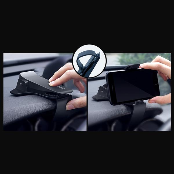 Ugreen samochodowy uchwyt klips do telefonu na kokpit deskę rozdzielczą czarny (LP136)-2950468