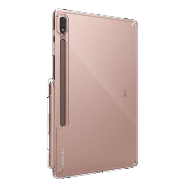 Ringke Fusion etui pokrowiec z żelową ramką Samsung Galaxy Tab S7+ (S7 Plus) przezroczysty (F476R52)-2171003