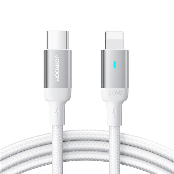 Joyroom kabel USB C - Lightning 20W A10 Series 2 m biały (S-CL020A10)-2966932