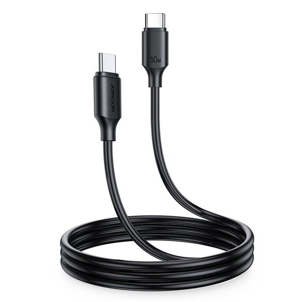 Joyroom kabel USB-C - USB-C 480Mb/s 60W 1m czarny (S-CC060A9)-2428527