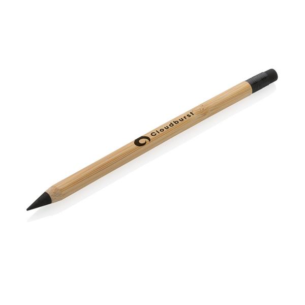 Bambusowy ołówek Infinity z gumką-3040804
