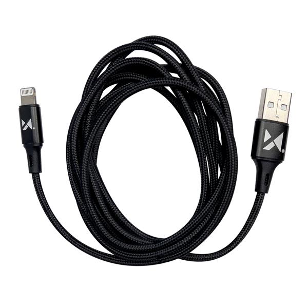 Wozinsky kabel przewód USB - Lightning 2,4A 1m czarny (WUC-L1B)-2209272