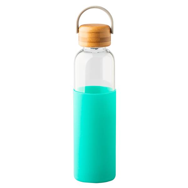 Szklana butelka Refresh 560 ml, zielony-1622948