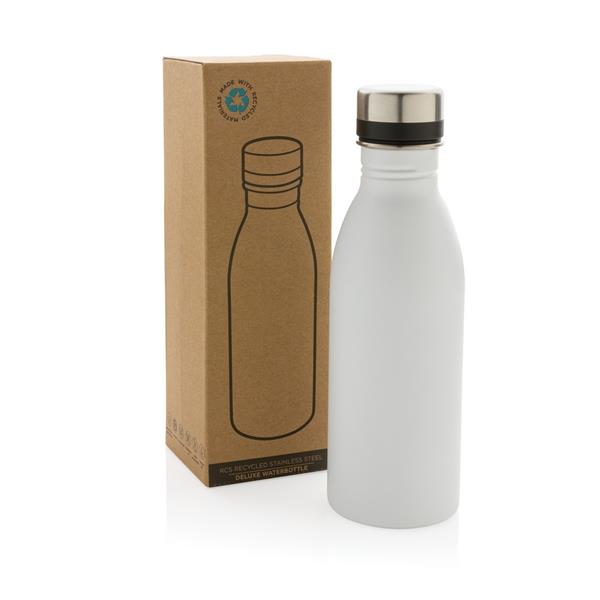 Butelka sportowa 500 ml ze stali nierdzewnej z recyklingu-3044104
