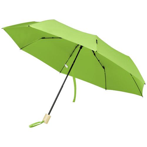 Składany wiatroodporny parasol 51 cm z PET z recyklingu Birgit-3090103