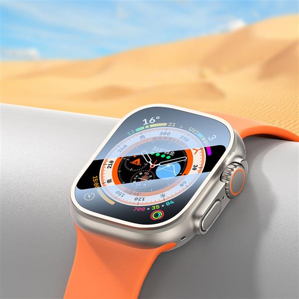 Baseus szkło hartowane do Apple Watch Ultra 49mm przezroczyste + zestaw czyszczący-2624705