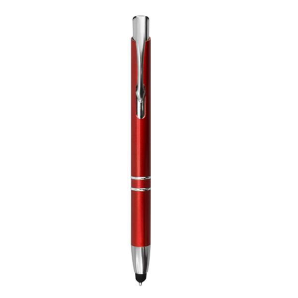 Plastikowy długopis z touchpenem-1918496