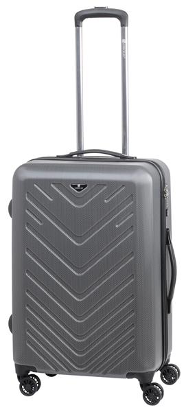 Trzyczęściowy zestaw walizek MAILAND, srebrny-2307507