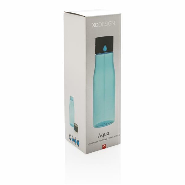 Butelka monitorująca ilość wypitej wody 600 ml Aqua-1666636