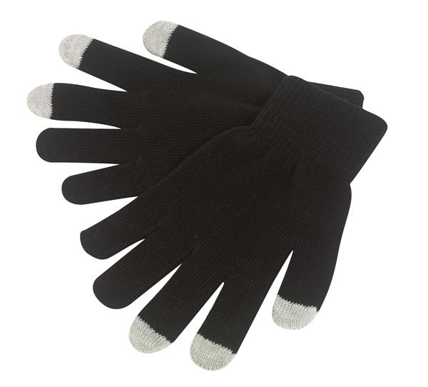 Rękawiczki dotykowe OPERATE, czarny-2305902