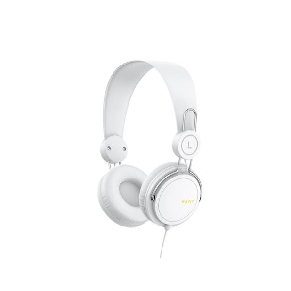 HAVIT słuchawki przewodowe HV-H2198D nauszne białe-3018061