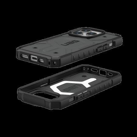 UAG Pathfinder Magsafe - obudowa ochronna do iPhone 15 Pro (silver)-3141060