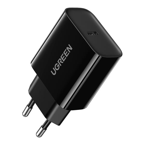 Ugreen ładowarka sieciowa USB Typ C 20W Power Delivery czarny (10191)-2944542