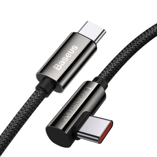 Baseus kabel Legend PD USB-C - USB-C 2,0m 100W czarny-2050980