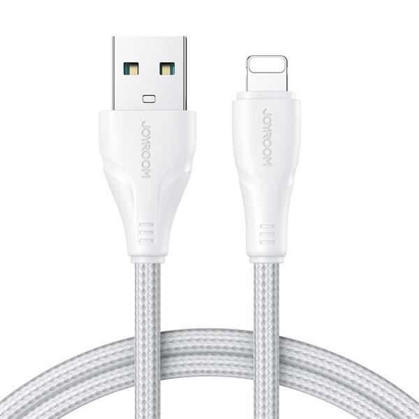 Joyroom kabel USB - Lightning 2.4A Surpass Series 2 m biały (S-UL012A11)-2967762