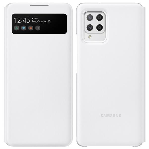 Samsung Smart S View Cover futerał etui z inteligentną klapką Samsung Galaxy A42 5G biały (EF-EA426PWEGEE)-2168489