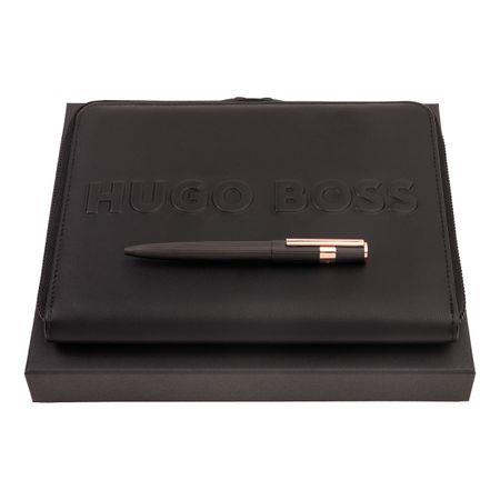 Zestaw upominkowy HUGO BOSS długopis i teczka A5 - HSV2854E + HTM209A-2982289