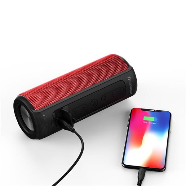 Tronsmart T6 Plus przenośny bezprzewodowy głośnik Bluetooth 5.0 40W czerwony (349454)-2168064