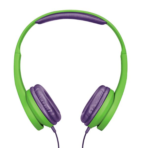 Trust słuchawki przewodowe nauszne Bino Kids zielone-1204060