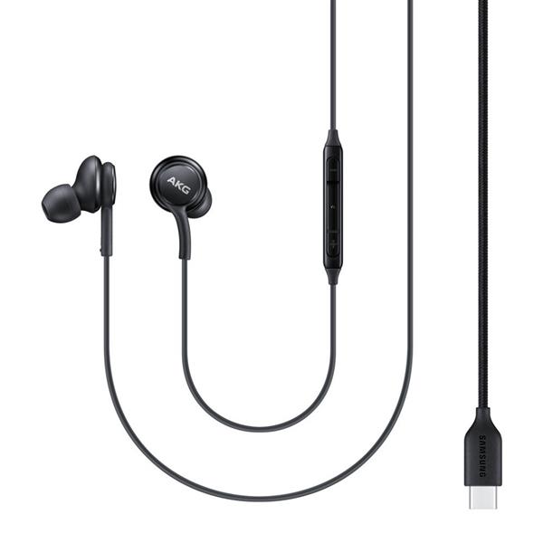 Samsung AKG przewodowe słuchawki dokanałowe USB Typ C czarny (EO-IC100BBEGEU)-2172784