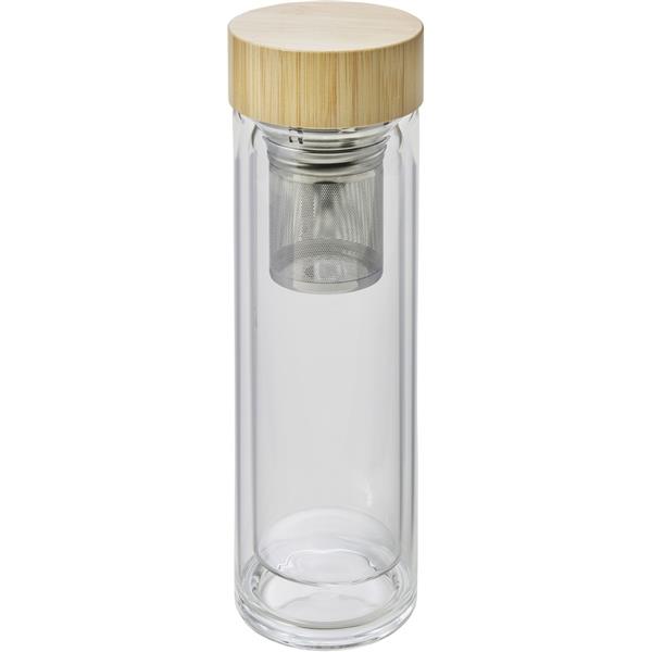 Szklany termos 420 ml, posiada sitko zatrzymujące fusy-1956068