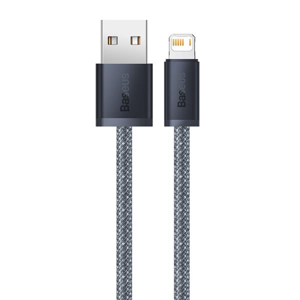 Baseus kabel do iPhone USB - Lightning 1m, 2,4A szary (CALD000416)-2281121