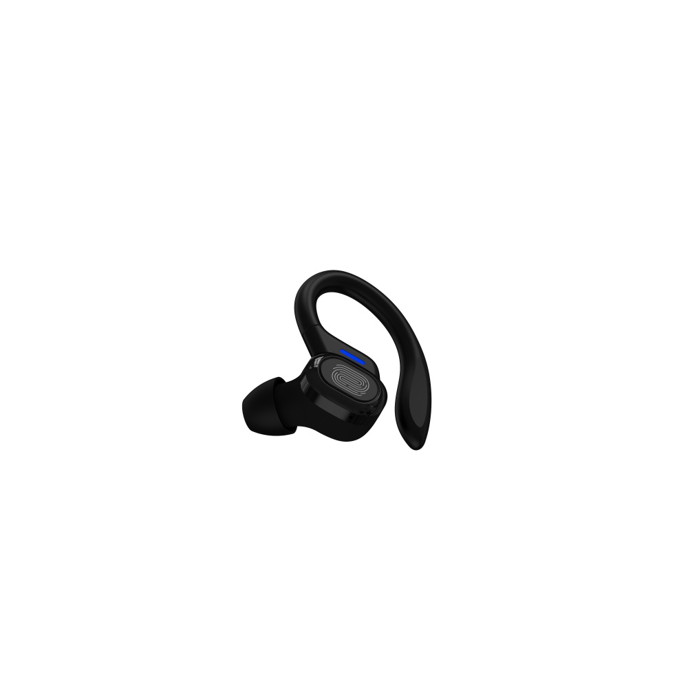 Devia słuchawki Bluetooth TWS Pop1 czarne sportowe-2069784
