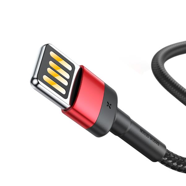 Baseus kabel Cafule PD USB-C - USB-C 2,0 m 5A czerwono-czarny 100W-2113800