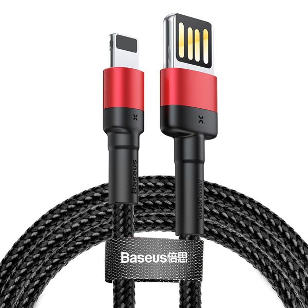 Baseus kabel Cafule PD USB-C - USB-C 2,0 m 5A czerwono-czarny 100W-2113798
