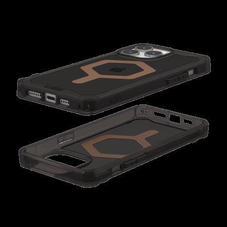 UAG Plyo Magsafe - obudowa ochronna do iPhone 15 Pro Max kompatybilna z MagSafe (black-bronze)-3140950