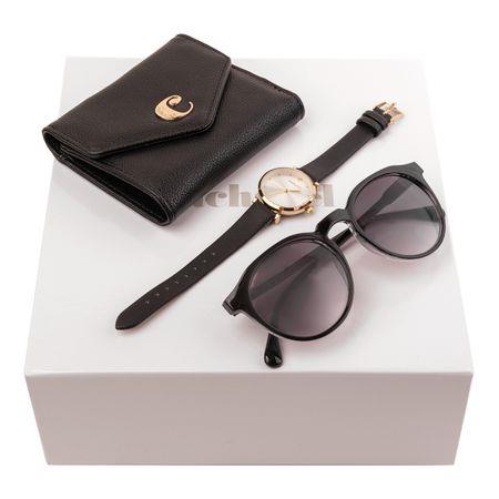 Zestaw upominkowy Cacharel portfel, zegarek i okulary przeciwsłoneczne - CEL219A + CGS218A + CMN220A-2979963