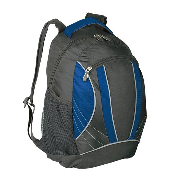 Plecak sportowy El Paso, niebieski/czarny-2010665