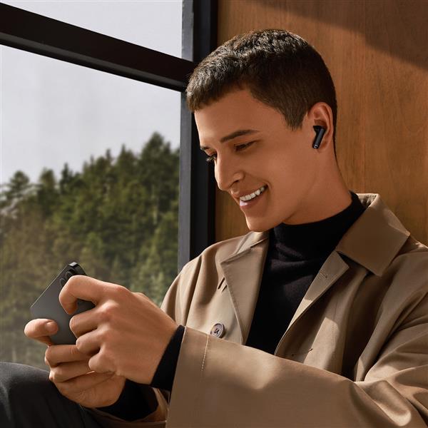 Baseus dokanałowe bezprzewodowe słuchawki TWS Bluetooth 5.3 czarne (Bowie E9)-2382297