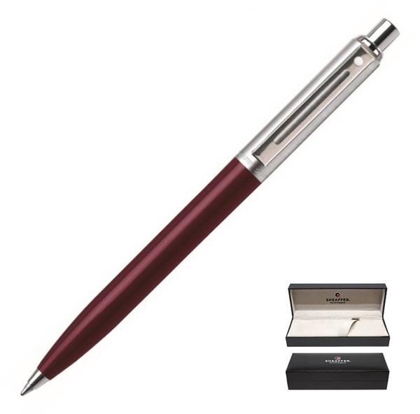 321 Długopis Sheaffer Sentinel bordowy, wykończenia niklowane-3039928