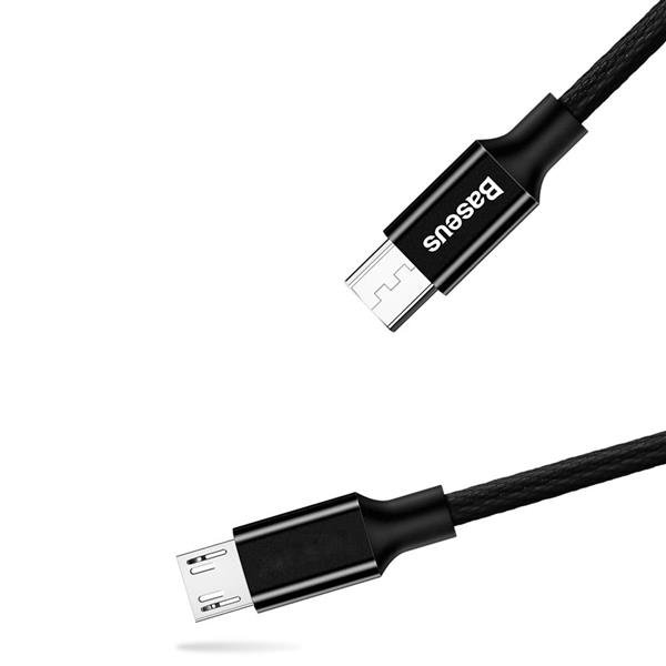 Baseus kabel Yiven USB - microUSB 1,0 m 2A czarny-2112874