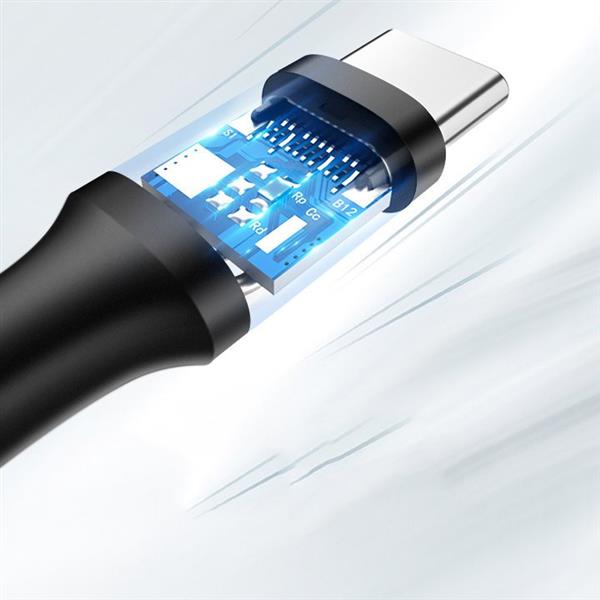 Ugreen kabel przewód USB - USB Typ C 480 Mbps 3 A 1,5 m czarny (US287 60117)-2170568