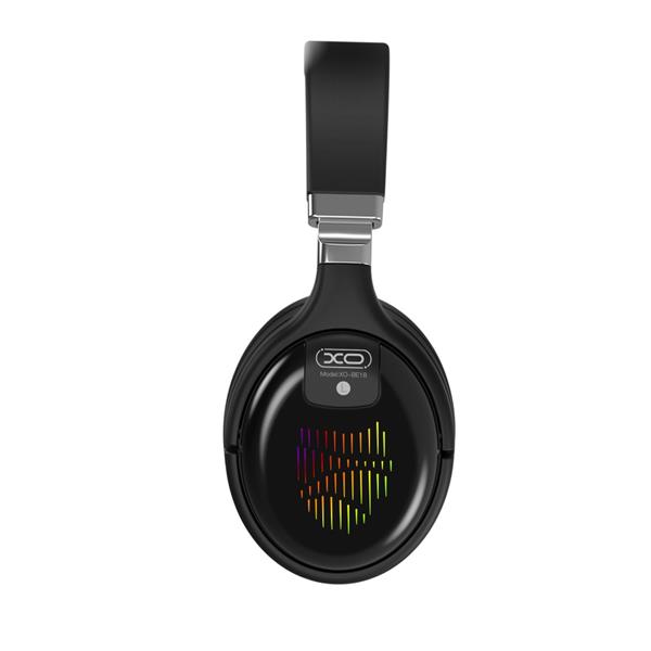 XO słuchawki Bluetooth BE18 nauszne czarne-2066368