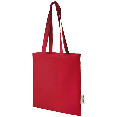 Madras torba na zakupy z bawełny z recyklingu o gramaturze 140 g/m2 i pojemności 7 l-3091092