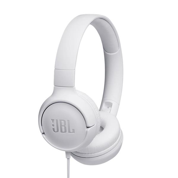 JBL słuchawki przewodowe nauszne T500 białe-1563045
