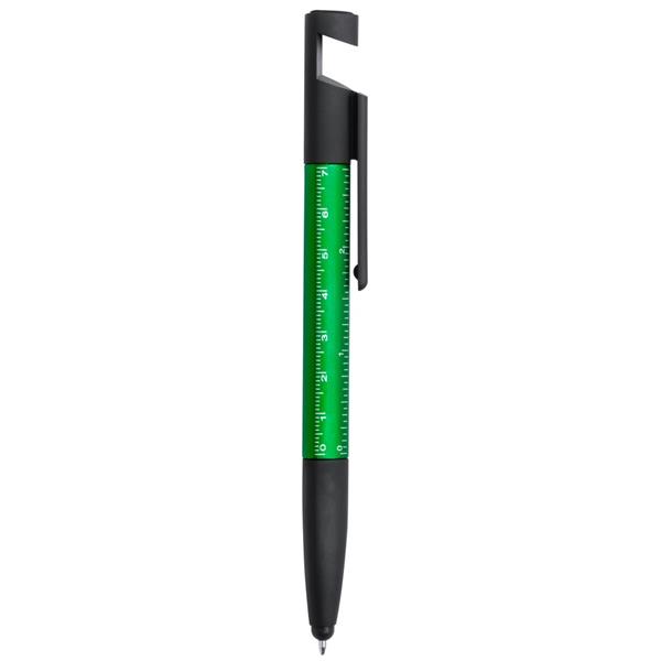 Długopis wielofunkcyjny, czyścik do ekranu, linijka, stojak na telefon, touch pen, śrubokręty-1979362