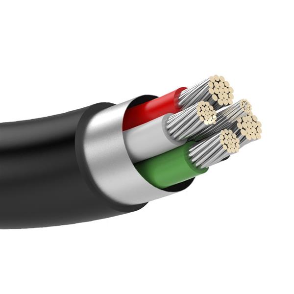 Ugreen kabel przewód USB - mini USB 480 Mbps 1 m czarny (US132 10355)-3122621