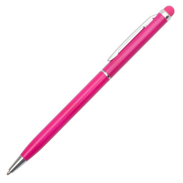 Długopis aluminiowy Touch Tip, magenta-2011940