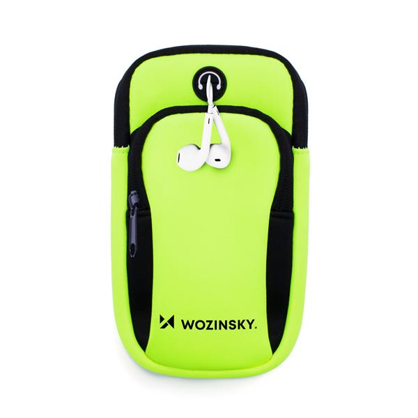 Wozinsky opaska na telefon do biegania armband zielona (WABGR1)-2390788