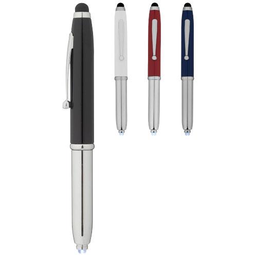 Długopis ze stylusem i lampką LED Xenon-1375003