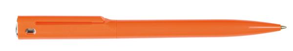 Długopis VERMONT, pomarańczowy, srebrny-2306962