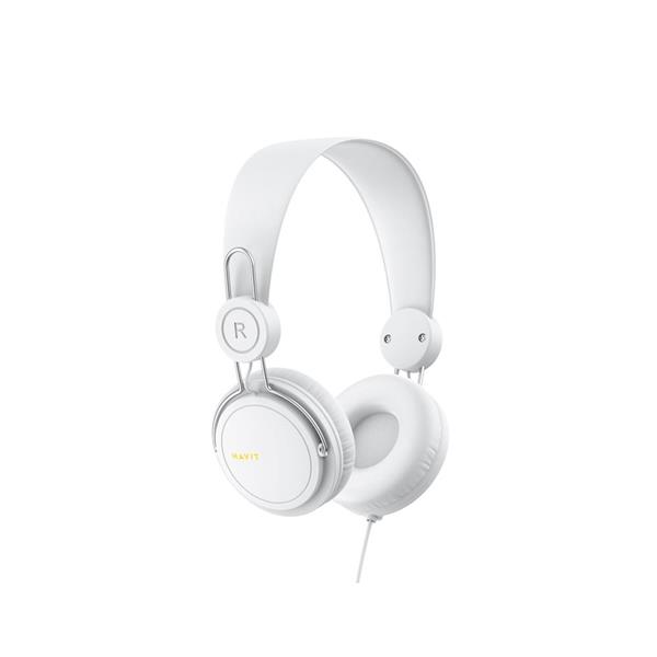 HAVIT słuchawki przewodowe HV-H2198D nauszne białe-3018060